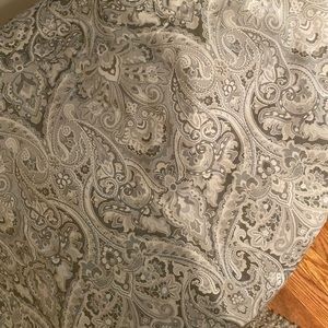 Pottery Barn McKenna paisley duvet cover and shams